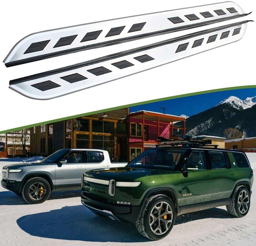 Team 1EV RMaxx Running Boards & Rock Sliders for Rivian R1T / R1S - EV Sportline - The Leader in Electric Vehicle Accessories