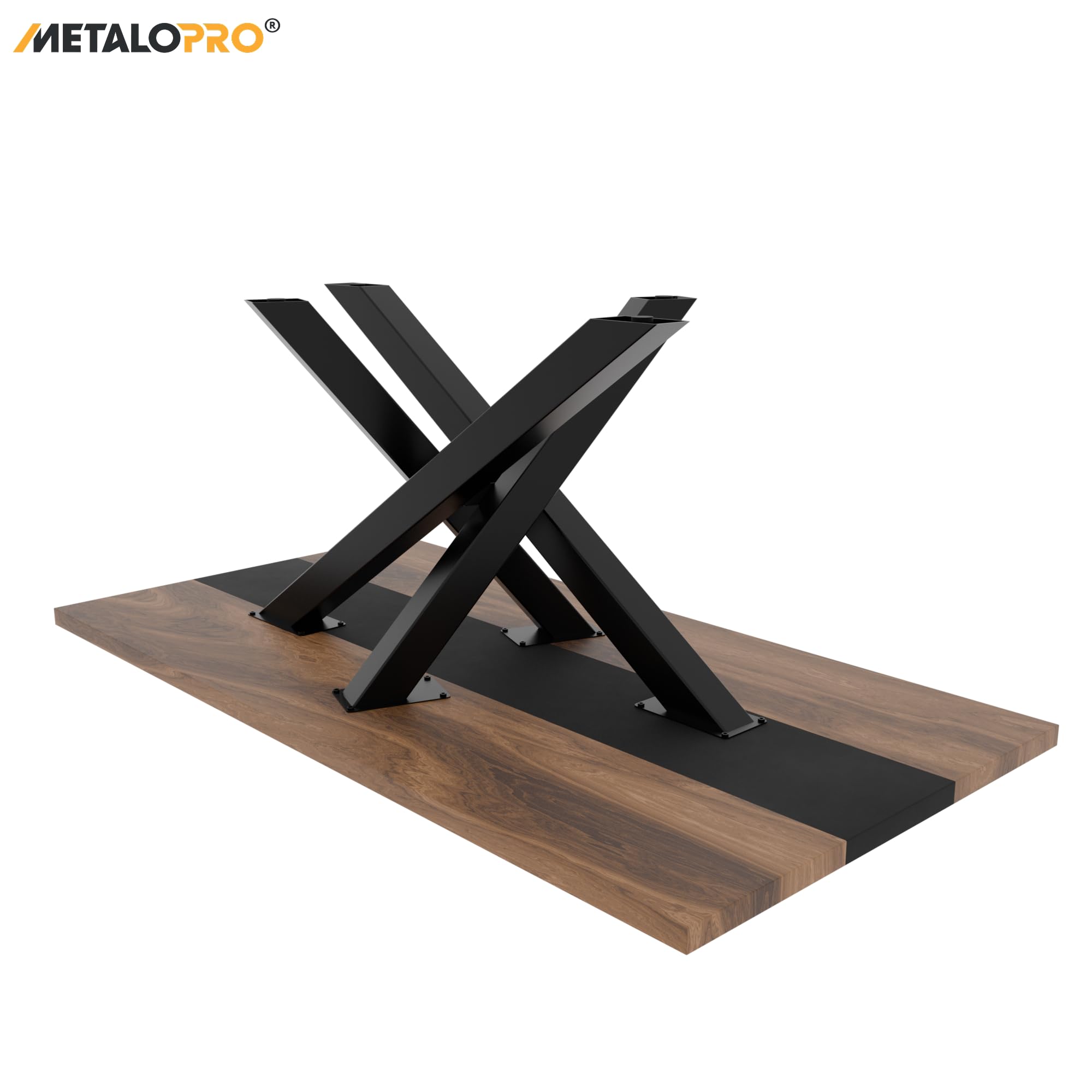 Struttura Tavolo Acciaio 120x70x72 cm – Telaio Robusto Esstisch Scrivania Tavolino Design Moderno Industriale
