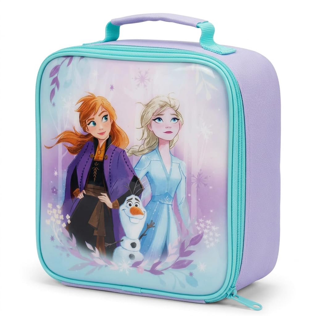 Disney Frozen Kids Lunch Bag with Anna, Elsa and Olaf