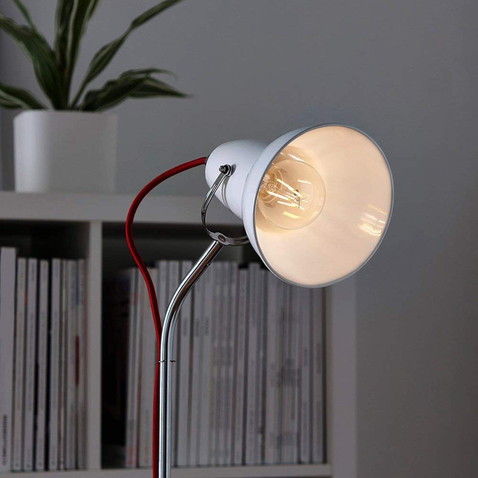 LED Boule de lumière Ampoule Edison Filament A60 Lampe 8W Équivalent 20-80W Clear Incandescent [Classe d'énergie A ++] 6pack