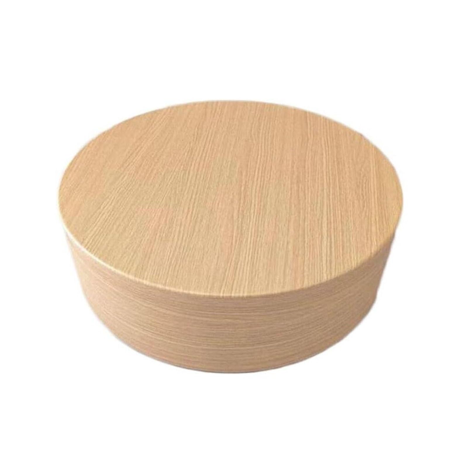 Rundzylinder Ständer, Schaufensterpuppen Anzeige Plattformbasis, Holzsockel Säulen-Schaufenster Organizer for Home Office Dekorationen(50x15cm(19.7x5.9in))