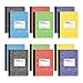Oxford Composition Books, 9-3/4" x 7-1/2", Wide Rule, Assorted Marble Covers, 100 Sheets, 12 per Box, Colors May Vary (63794)