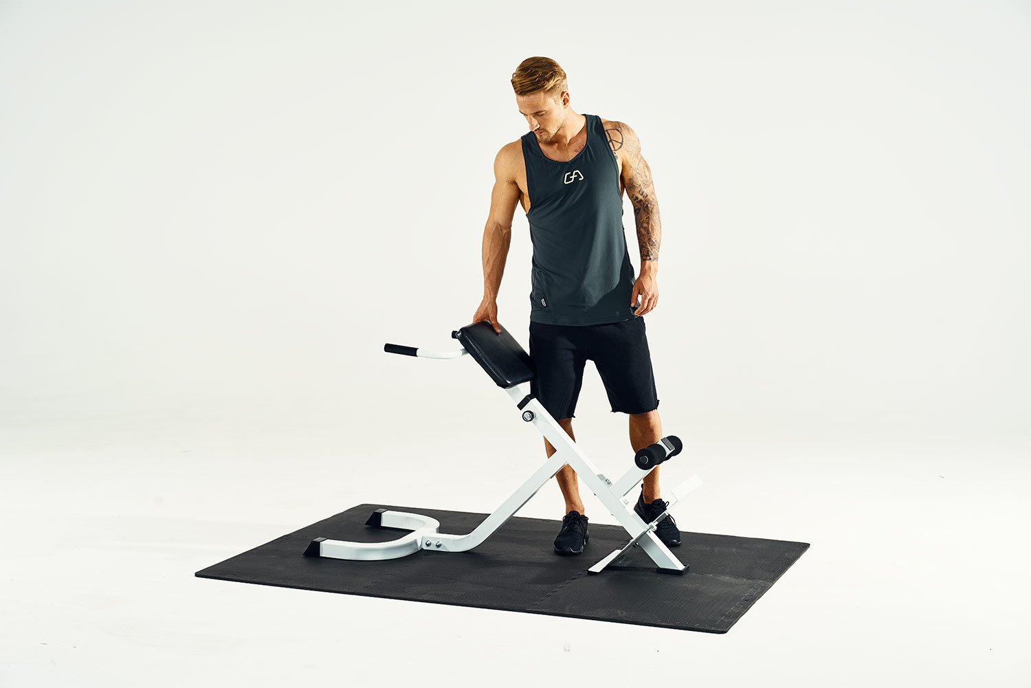 Panca Iperestensione MH-L116 2.0 - Trainer Per Schiena E Addominali, Pieghevole - Foto 6