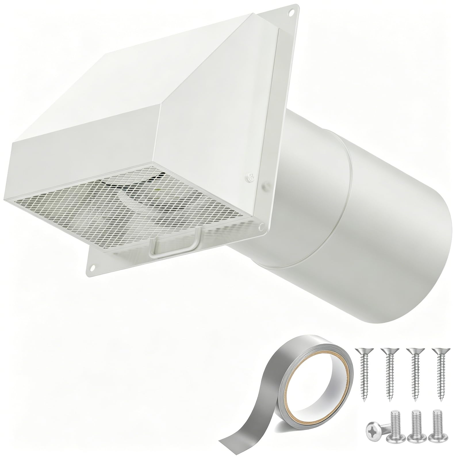Photo 1 of HG Power 4 Inch Dryer Vent Cover