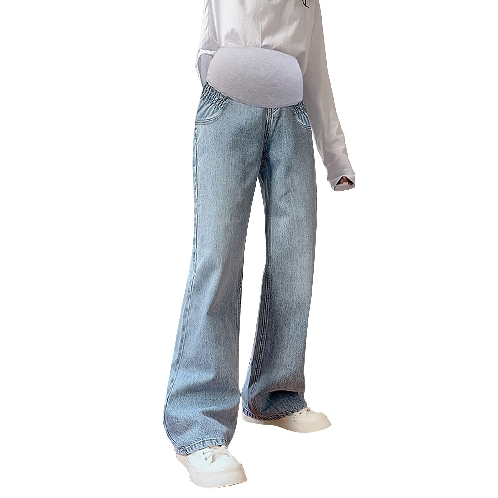 Pantalones vaqueros de maternidad para mujer, pantalones vaqueros para embarazo, pantalones vaqueros para embarazo, pantalones vaqueros ajustados para el embarazo, maternidad, vaqueros para