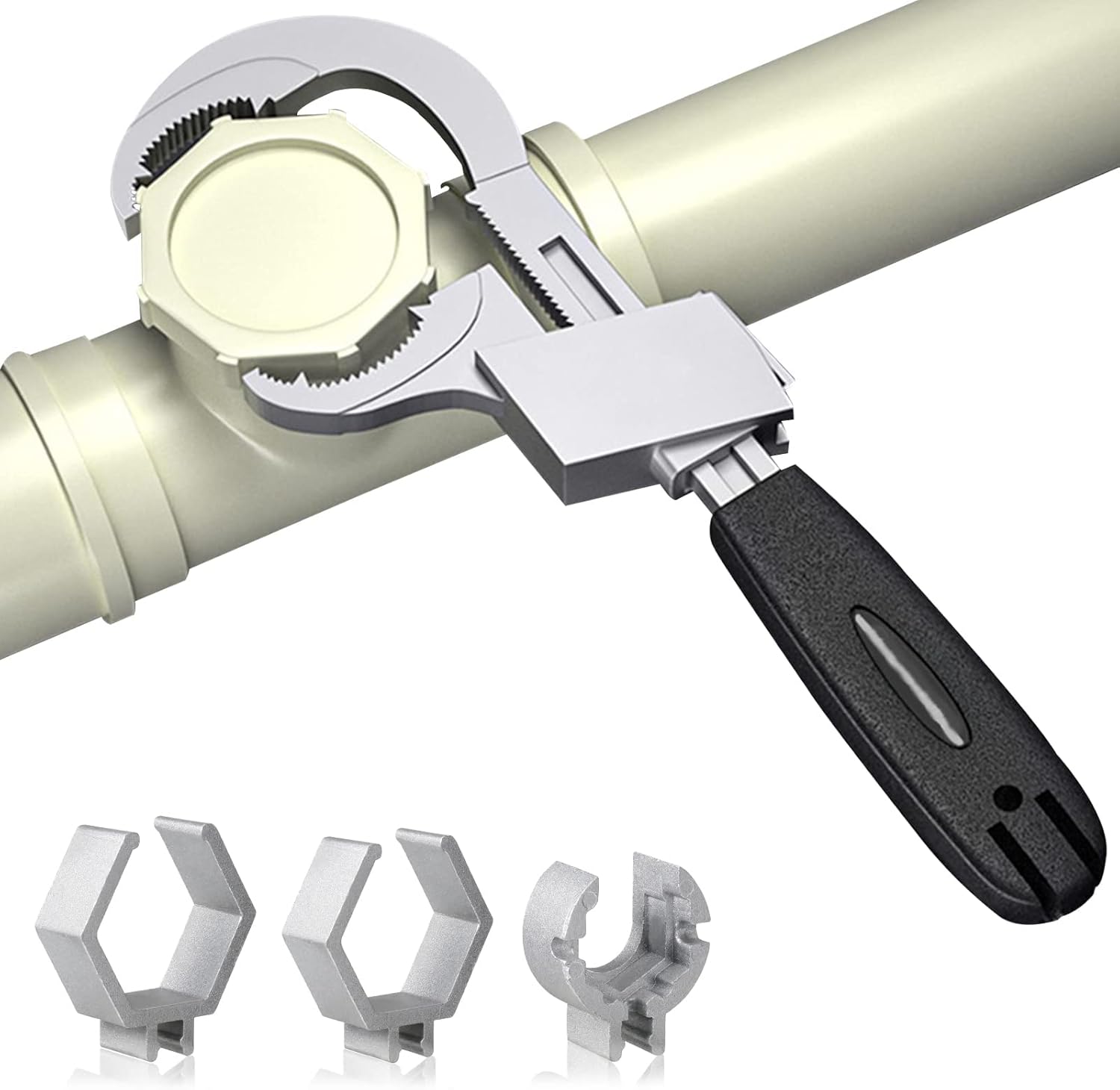 YWHWLX Universal Adjustable DoubleEnded Wrench, Multifunctional