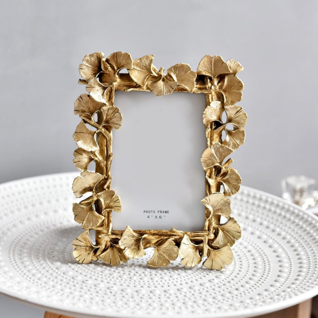 Classical 6Inch Photo Holder Picture Frame for Tabletop Resin Photo Frame