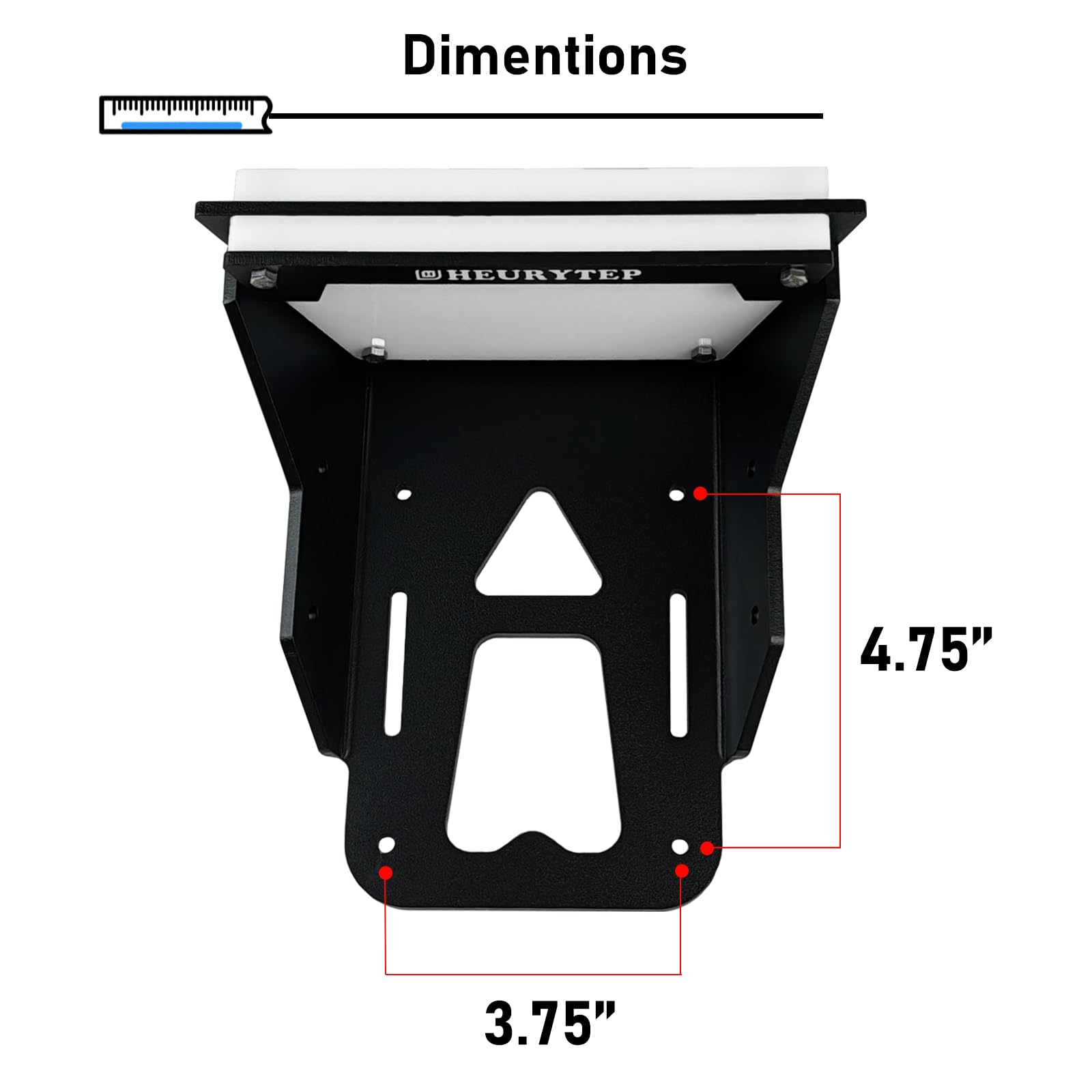 Support De Moteur Universel Pour Kayak - Montage Arrière (transom) - Aluminium/acier