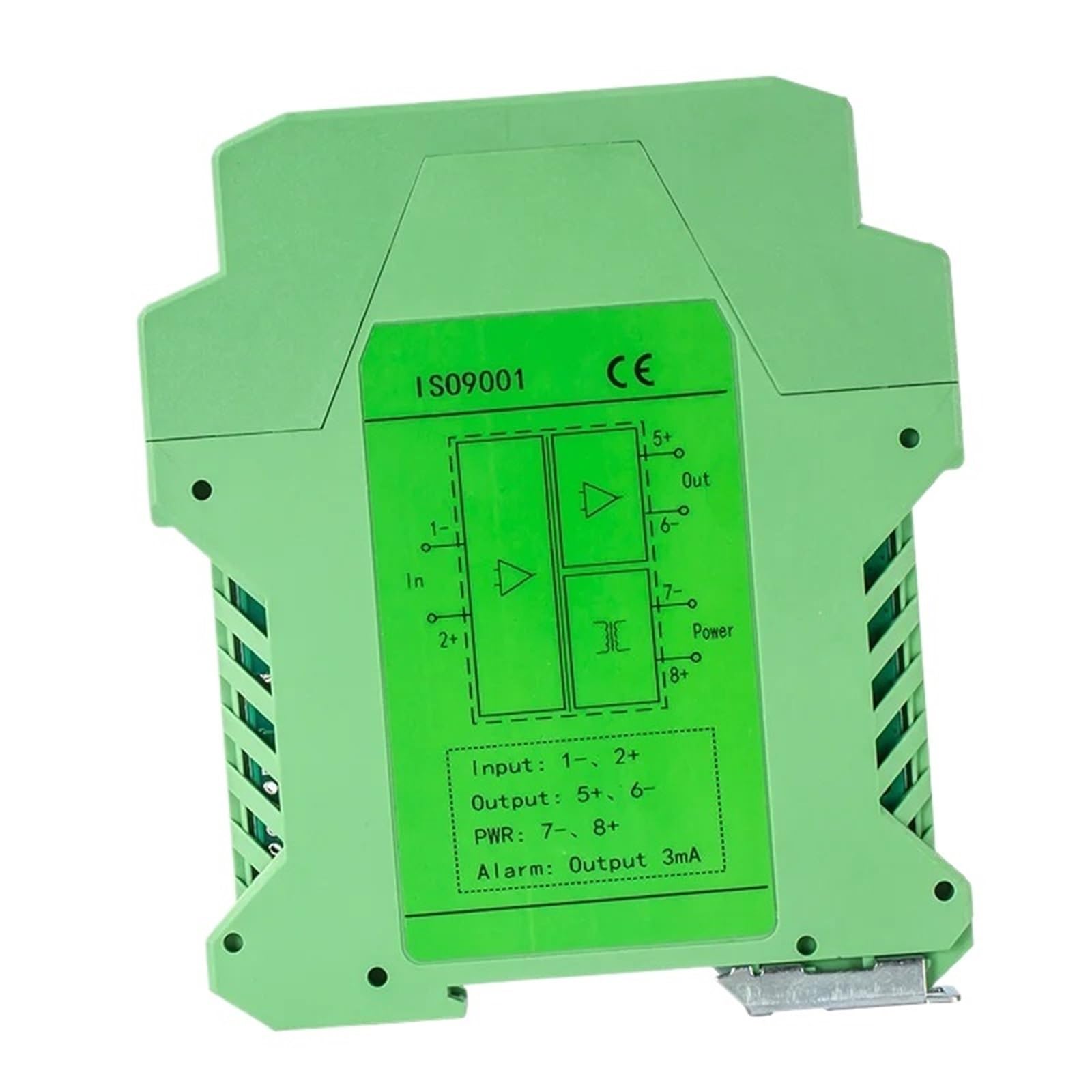 COKYIS Módulo transmisor de Temperatura de termopar Tipo K con 1 Entrada y 2 Salidas en Carril DIN, 0-1300 ℃, 4 20 mA, 0-5 V, 10 V de Salida(K 0-1300 RS485)