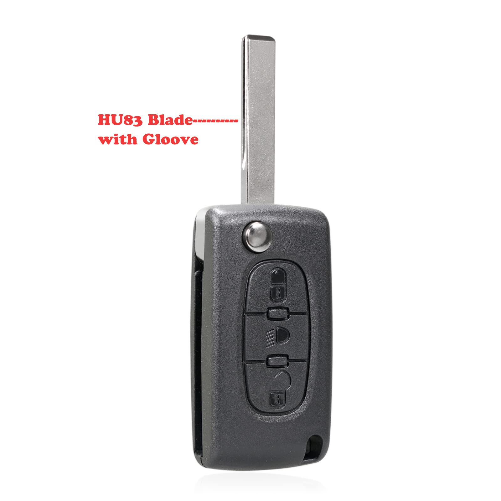 Funk Schlüssel Fernbedienung Für Renault Clio Twingo 434Mhz ID46 - Mr