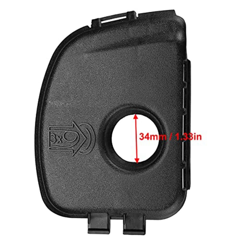 8 Piezas for Motor de cortacésped BS 500E y BS 450E. Mantenimiento del césped. Piezas del Motor de cortacésped. Filtros de Espuma. Base del Filtro de Aire.