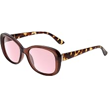 Sophia Butterfly Pink Tint FL-41 Reading Glasses Womens Migraine Glasses FL41 Fluorescent Blue Light Sensitivity