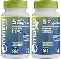 5 Magnésios 60 cps Duom | Kit 2 Frascos