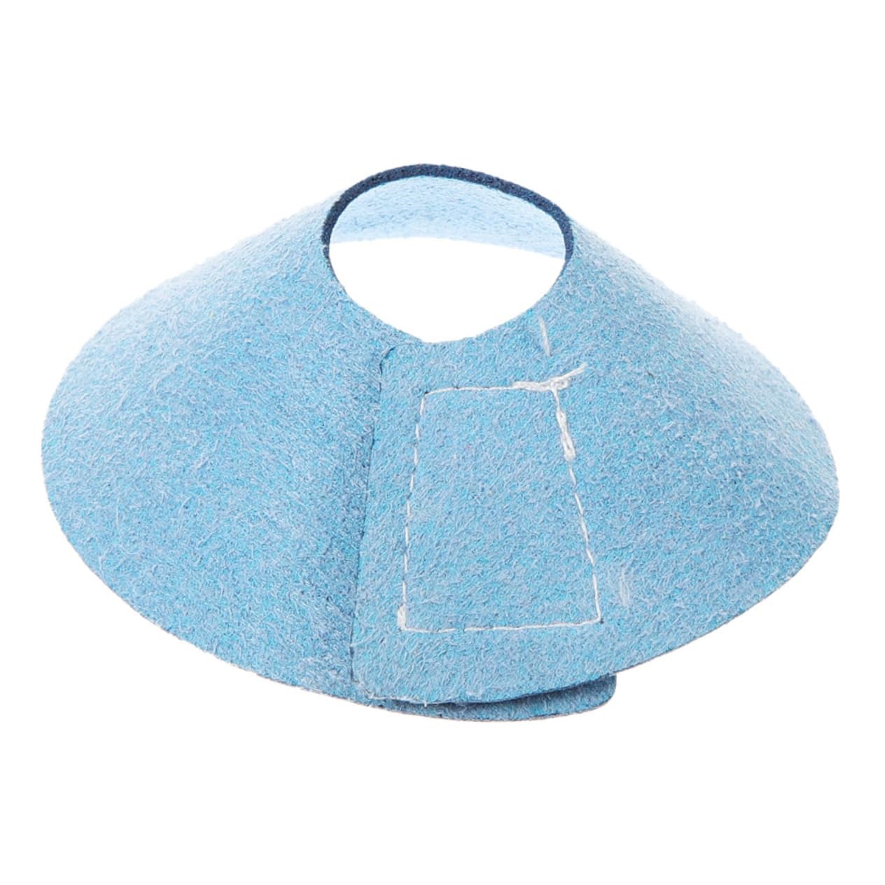 Yardwe Parrot Collar Bird Neck Protector Elastic Leather Parrot Collar for -Feather Plucking Bird Supply