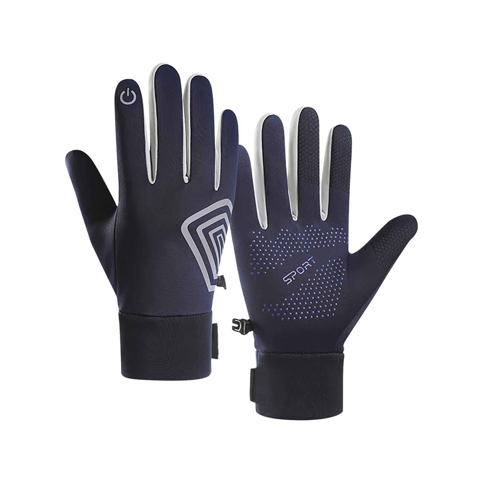 Generisch Thermohandschuhe für Damen und Herren, Winter-Fahrradhandschuhe Mit Rutschfester Touchscreen-Funktion, Warme Handschuhe zum Wandern, Klettern, Reiten, Radfahren und für andere Outdoor