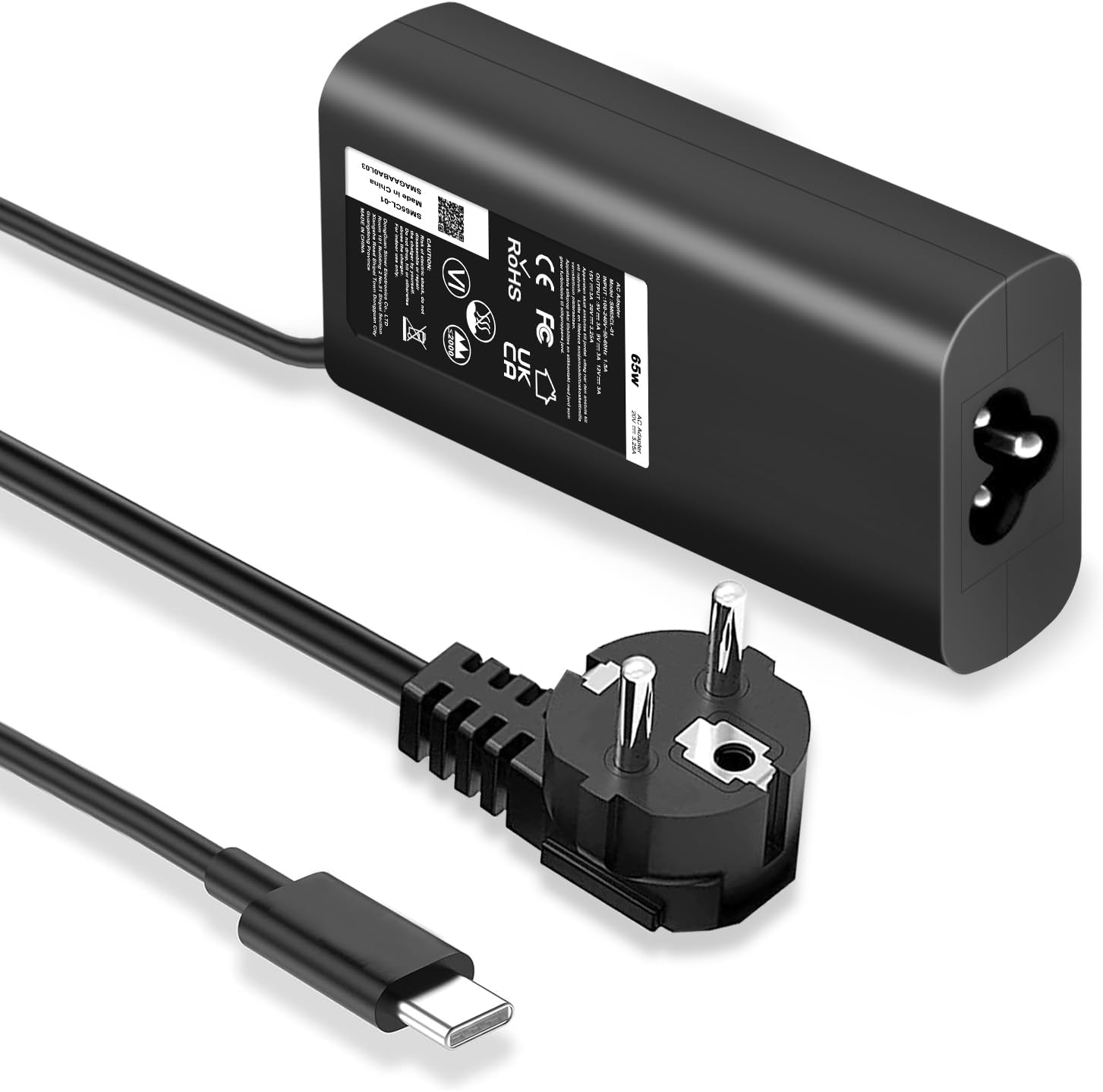 65W Dell Vostro 13 5301 Adaptateur CA Chargeur - Europe