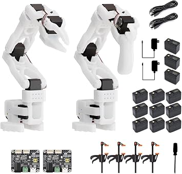 SO-ARM101, Open-Source 6-Axis Robotic Arm, Native Support for Hugging Face LeRobot, High-Torque Bus Servo, Photosensitive Resin 3D-Printed Parts @XYGStudy SO-ARM101 3DP Parts Kit