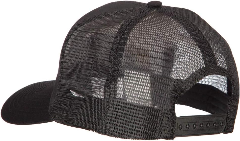 Fishing Grampy Embroidered Solid Cotton Mesh Pro Cap