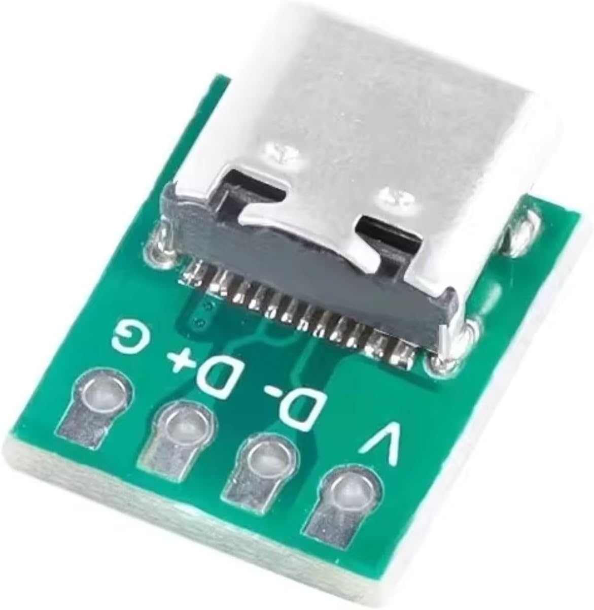 geneX USB C型コネクタボード 10個 DIY 3.1シリアル基本タップメスコネタUSB C型タップボードPCB変換ボード付きデータ線ケーブル伝送用