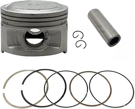 Motorcycle Repair Scooter 53.7mm STD +25 +50 +75 +100 Piston Kit for Yamaha YP125 Majesty MBK Skyliner XN125 Teos XQ125 Maxster 125cc 5DS-11631-0053.7mm