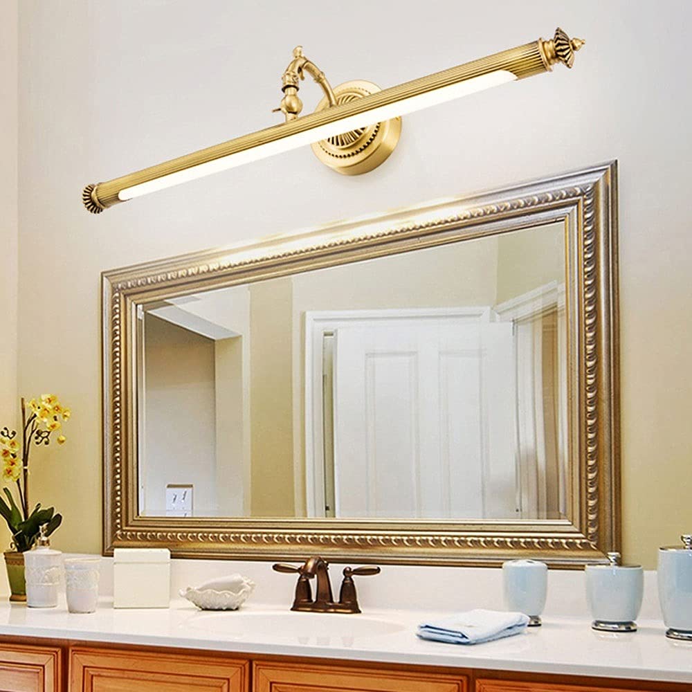 Lumière De Vanité De Salle De Bains À LED, Éclairage D'image De Cadre De 8 W 48 Cm, Lampe Avant De Miroir De Maquillage Antique, Appliques Murales