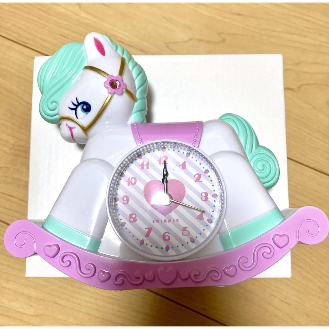 スイマーの木馬クロック スイマーの木馬クロック