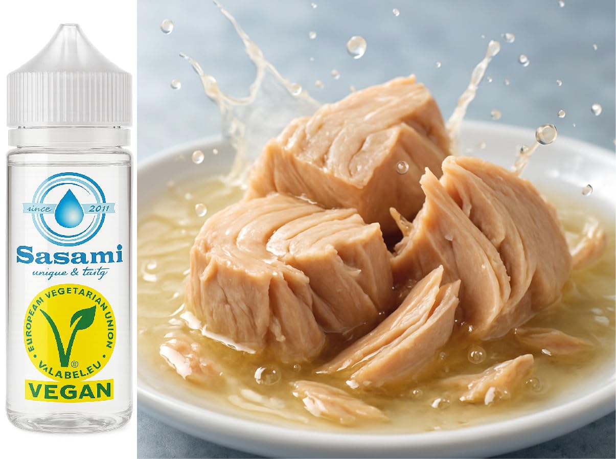 Tuńczyk z puszki aromat koncentrat – Wegański – Sasami – 100ml