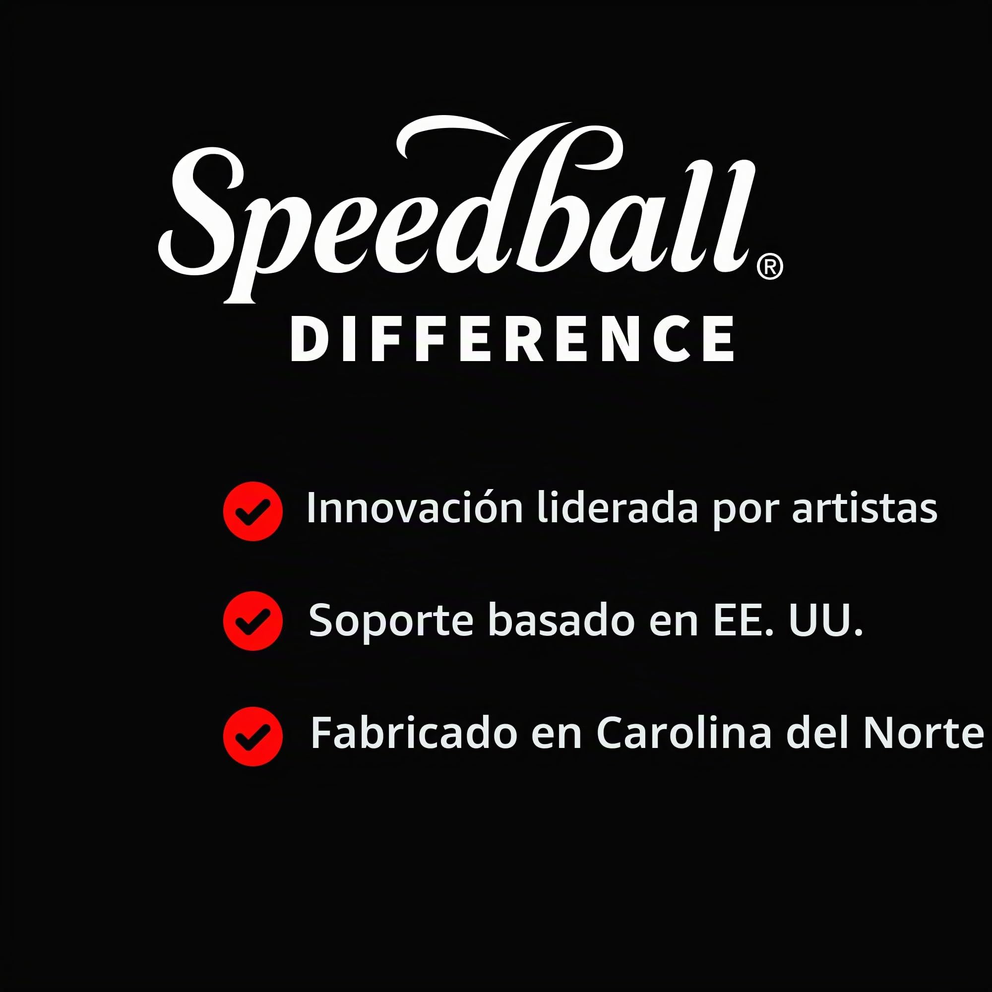 Speedball Surtido en Caja (2 Asas de Lino, 1 de Cada uno de los cortadores n.º 1, n.º 2, n.º 3, n.º 4, n.º 5, n.º 6)