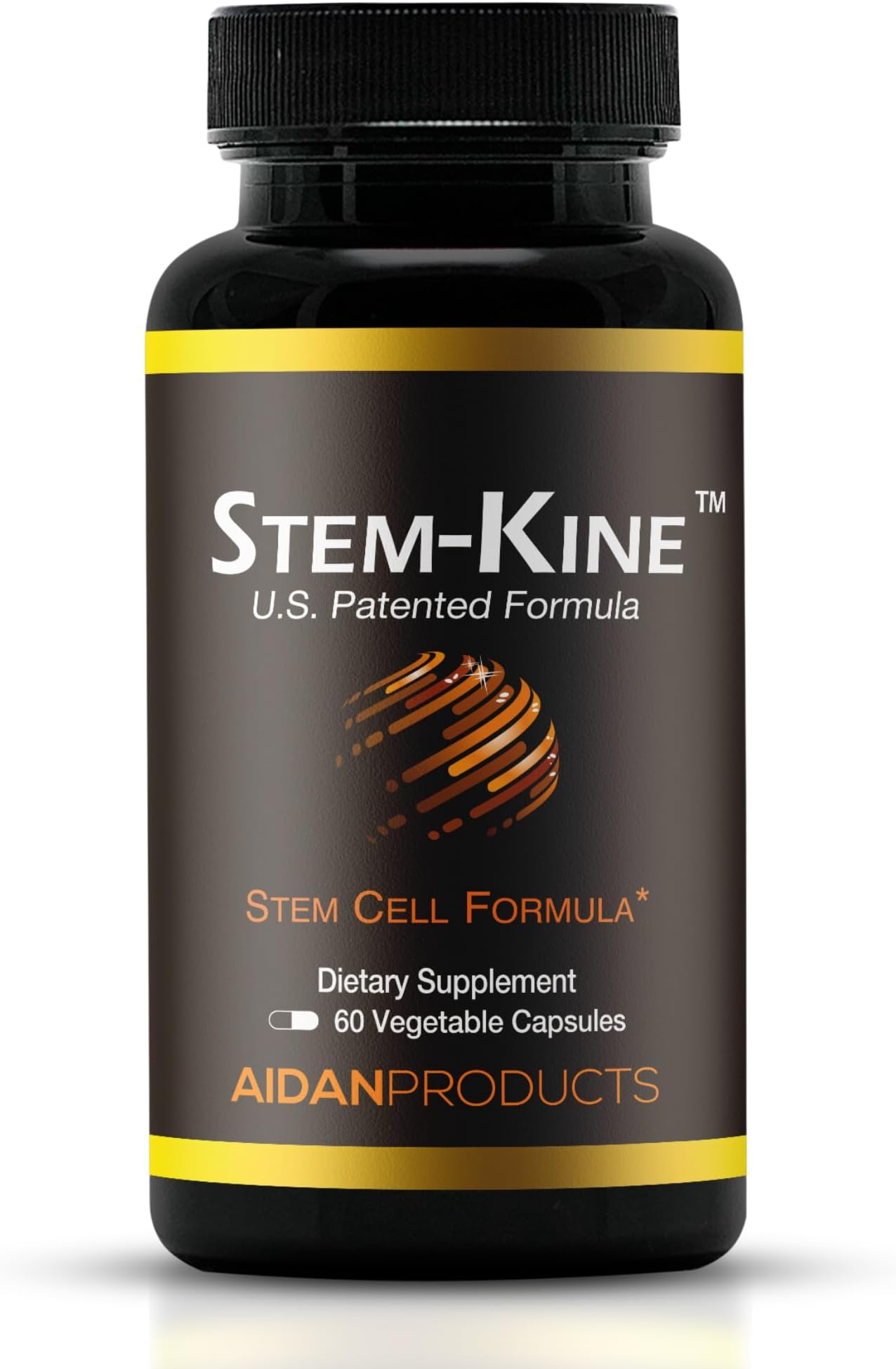 Stem-Kine Stem Cell Supplements, 60 Capsules | Promotes Healthy Aging, Supports Cardiovascular & Joint Health, Increases Circulating Stem Cells
