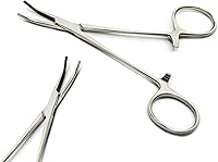 Vista 11 de MEDSPO Pinzas profesionales Portaagujas de bloqueo para odontología, ortopedia, cirugía médica Sutura restaurativa veterinaria Alicates