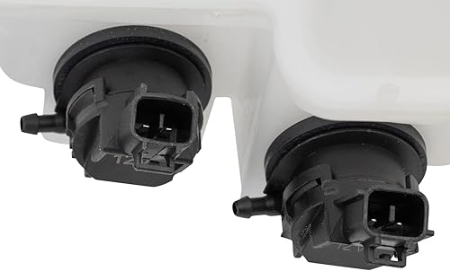 Vista 1004 de TRQ Depósito de limpiaparabrisas compatible con Chevrolet Cruze 2016-2019 con luces antiniebla GM1288252 84036025 23365281PFM