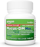 Vista 6 de Yaxa Basic Care Mucus DM de máxima fuerza, expectorante y supresor de la tos, 14 tabletas