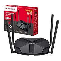Mercusys TP-Link MR85X Router WiFi 6 AX3000Mbps Dual-Band, 2,5 Gbps Porta WAN