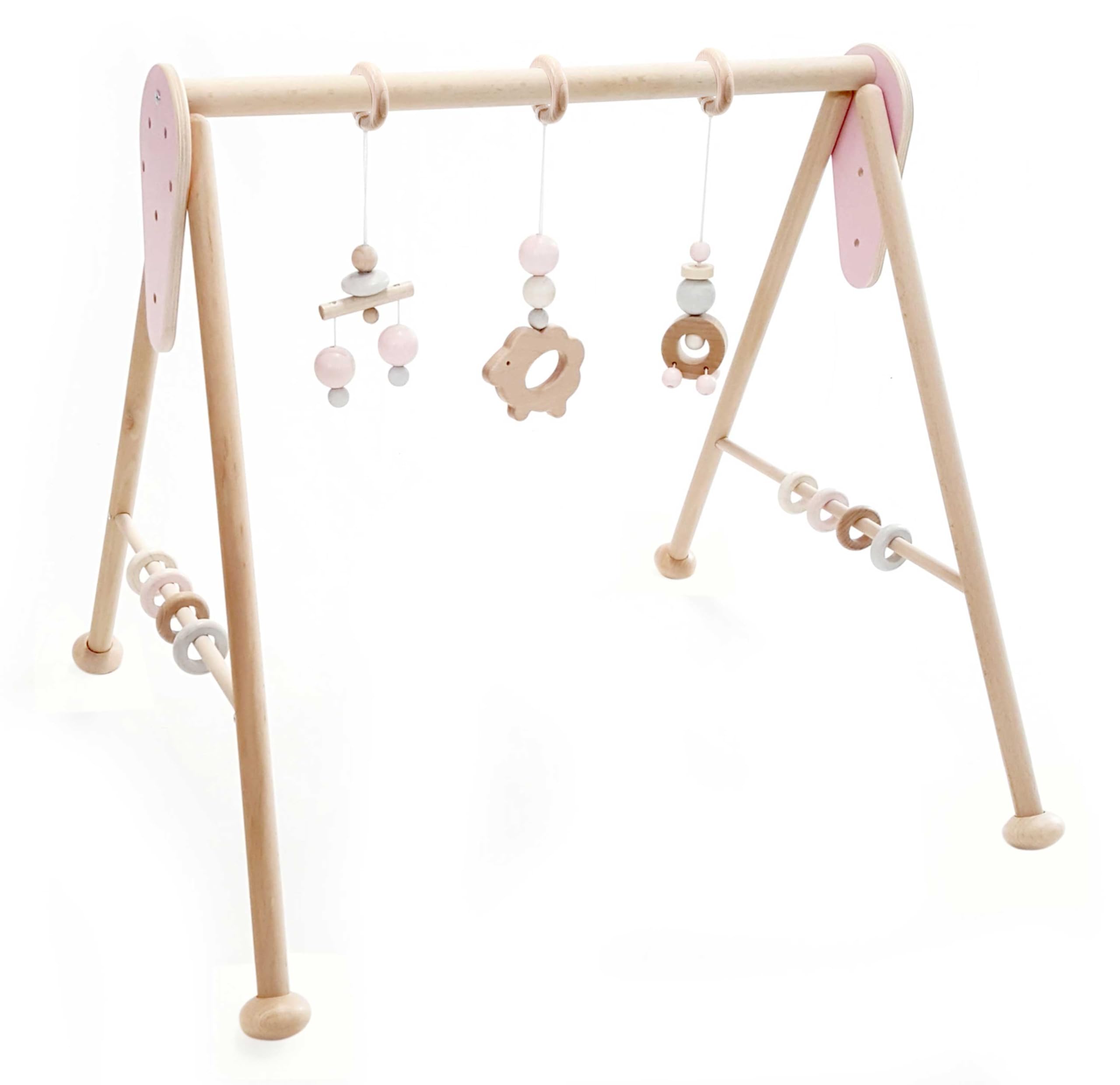 Spielbogen "Schaf natur rosa"