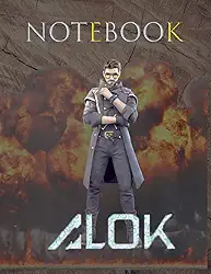 Free Fire Dj Alok NoteBook
