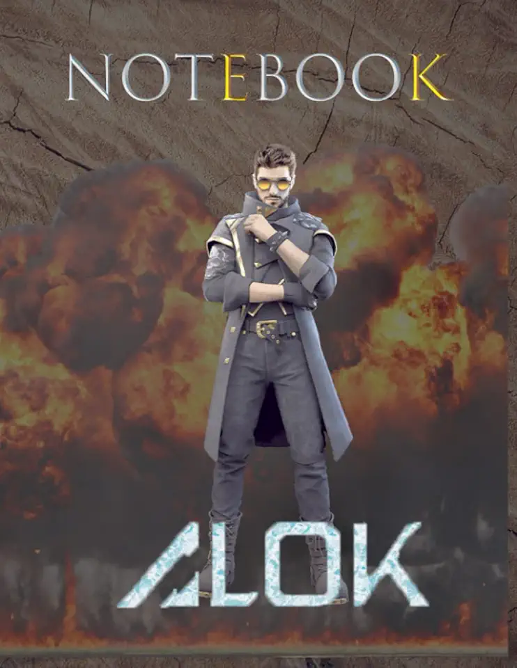 Free Fire Dj Alok NoteBook