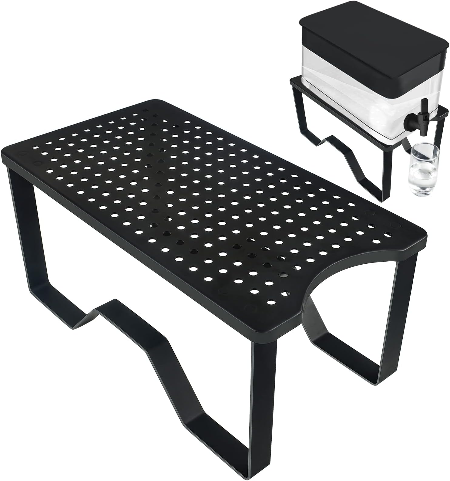 Water Dispenser Stand Compatible with Brita, Zerowater Pitcher Support Frame
