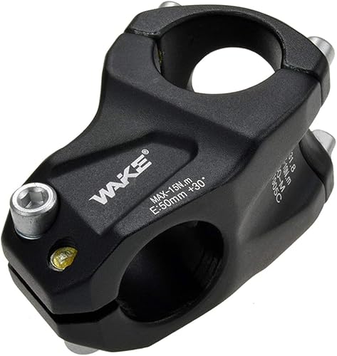 Miniatura 3 de Tallo de manillar corto MTB para bicicleta de montaña, 31.8 50 mm, 30 grados, para la mayoría de bicicletas, bicicleta de engranaje fijo, bicicleta