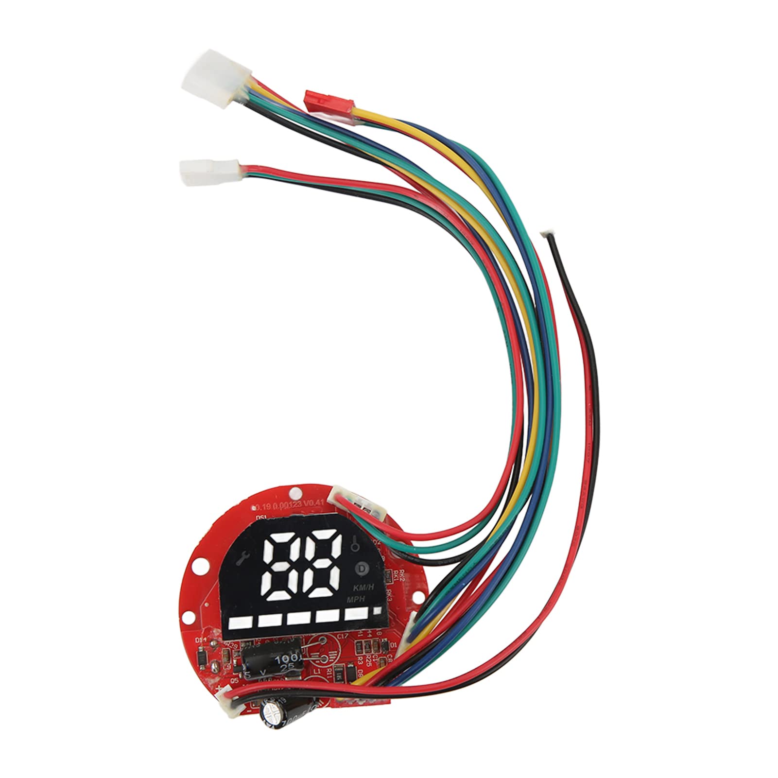 Socobeta Contrôleur de Moteur de Scooter électrique, Ensemble de Contrôleur de Scooter électrique 36V 20A avec Ensemble de Contrôleur de Vitesse de Panneau D'affichage pour HX X7