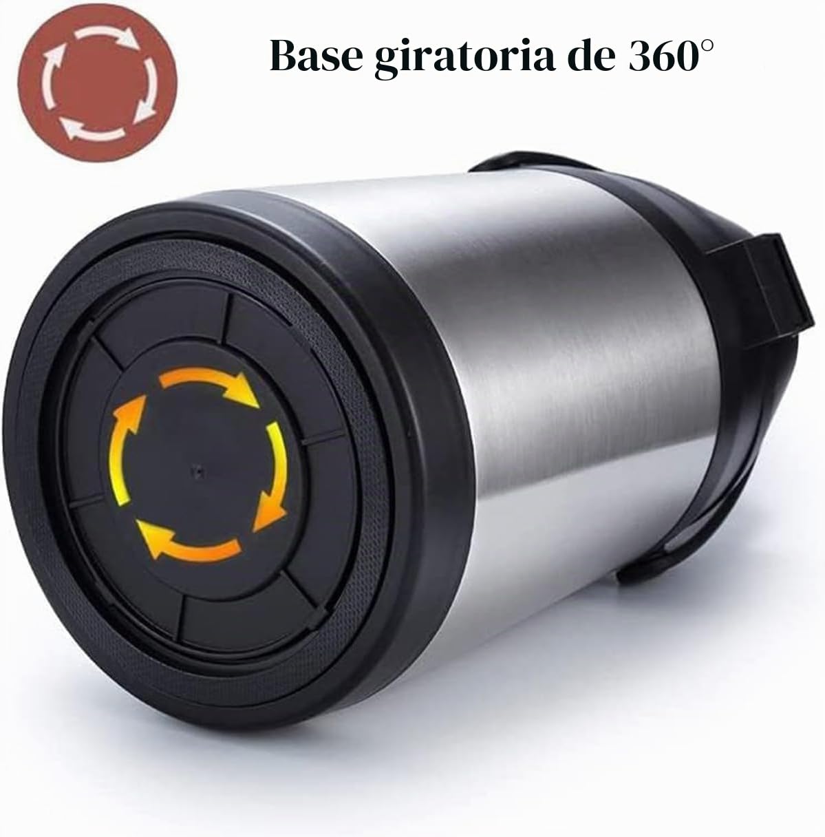 Airpot - Dispensador de café con bomba, dispensador térmico de bebidas calientes, jarra de café térmica de 4 L (3,827.2 g) de acero inoxidable aislado grande dispensador de bebidas con acción