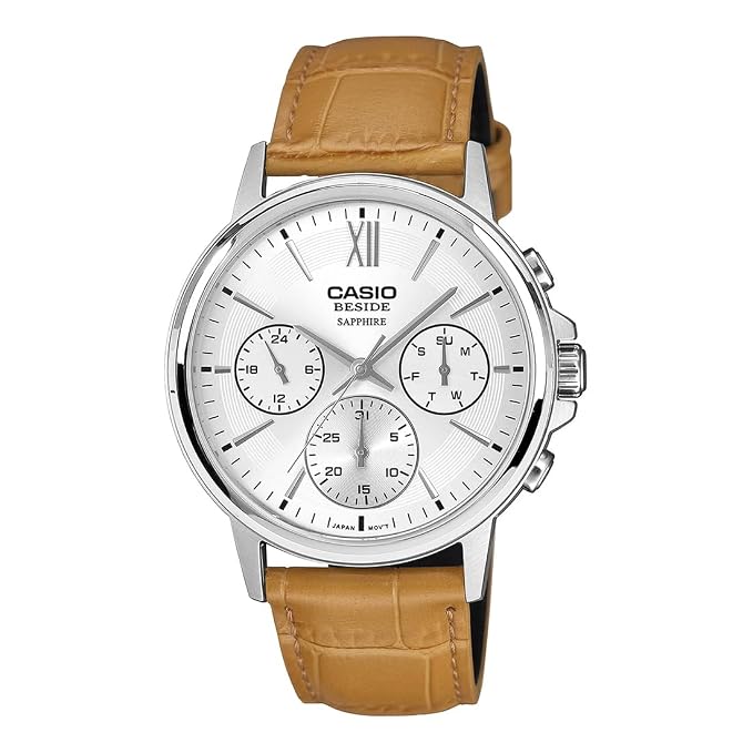 Casio Enticer Men BMS-300L-5AVDF Analog Brown Watch Men (A2545)