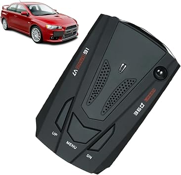Traffic Safety Detector Accurate Speed Monitoring Portable Detector Dynamic Speed Tracking Easy Operation