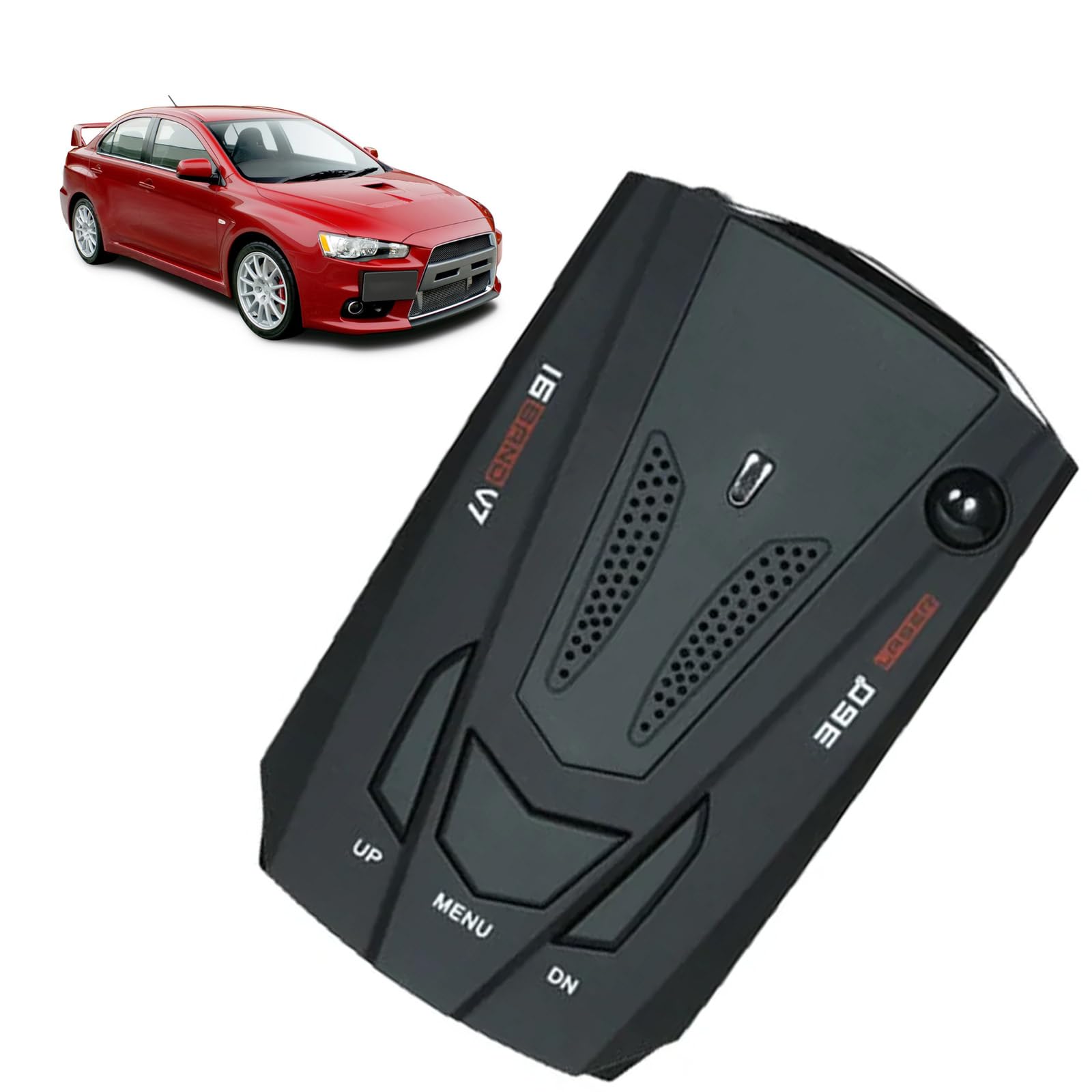 Detector de carretera, monitoreo de velocidad preciso, detector portátil, seguimiento dinámico de velocidad, dispositivo de advertencia de funcionamiento simple