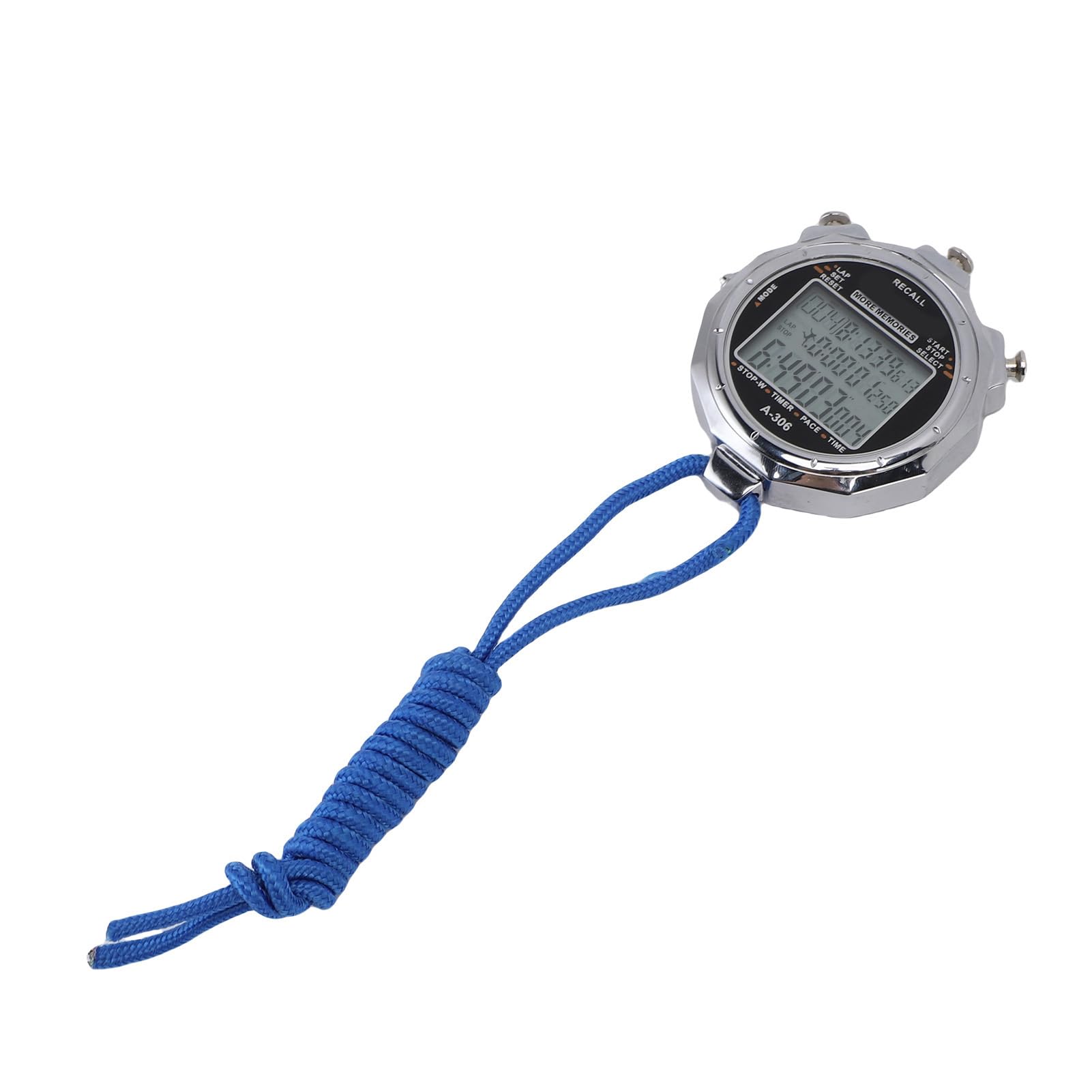 Chronomètre sportif en métal à 200 temps pour athlètes exigeants