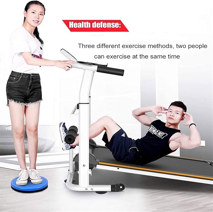 Caminadora Eléctrica Plegable Compacta para el Hogar con Monitor LCD miniatura 6