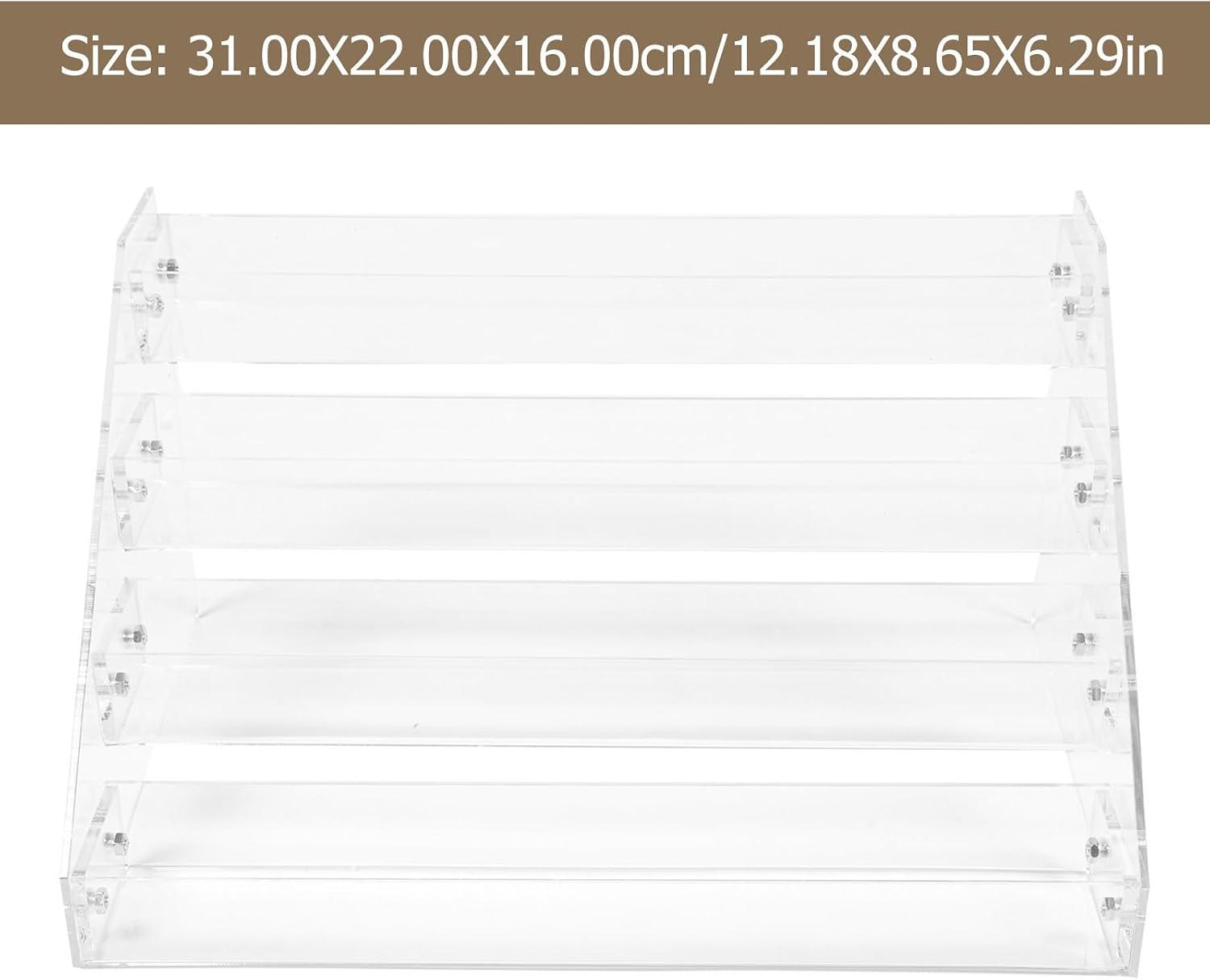 Acrylic Cigarette Display Holder Rack with Easy to Install and Detachable Design Modern White Cigarette Showcase Countertop Display