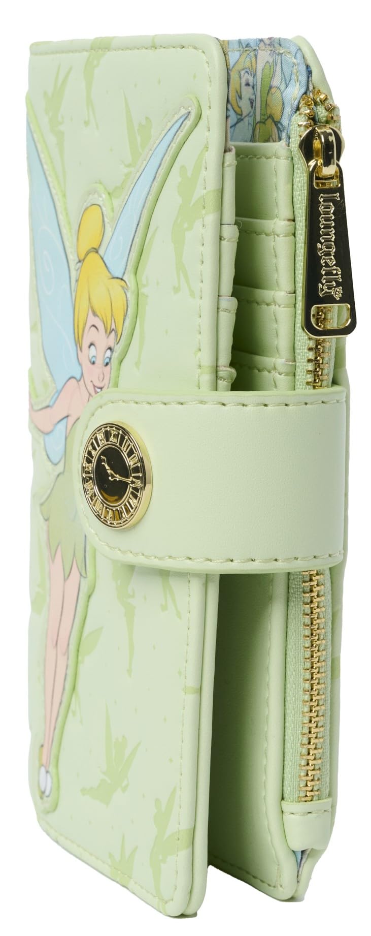 Loungefly Disney Tinker Bell Wallet Snap Flap Clutch