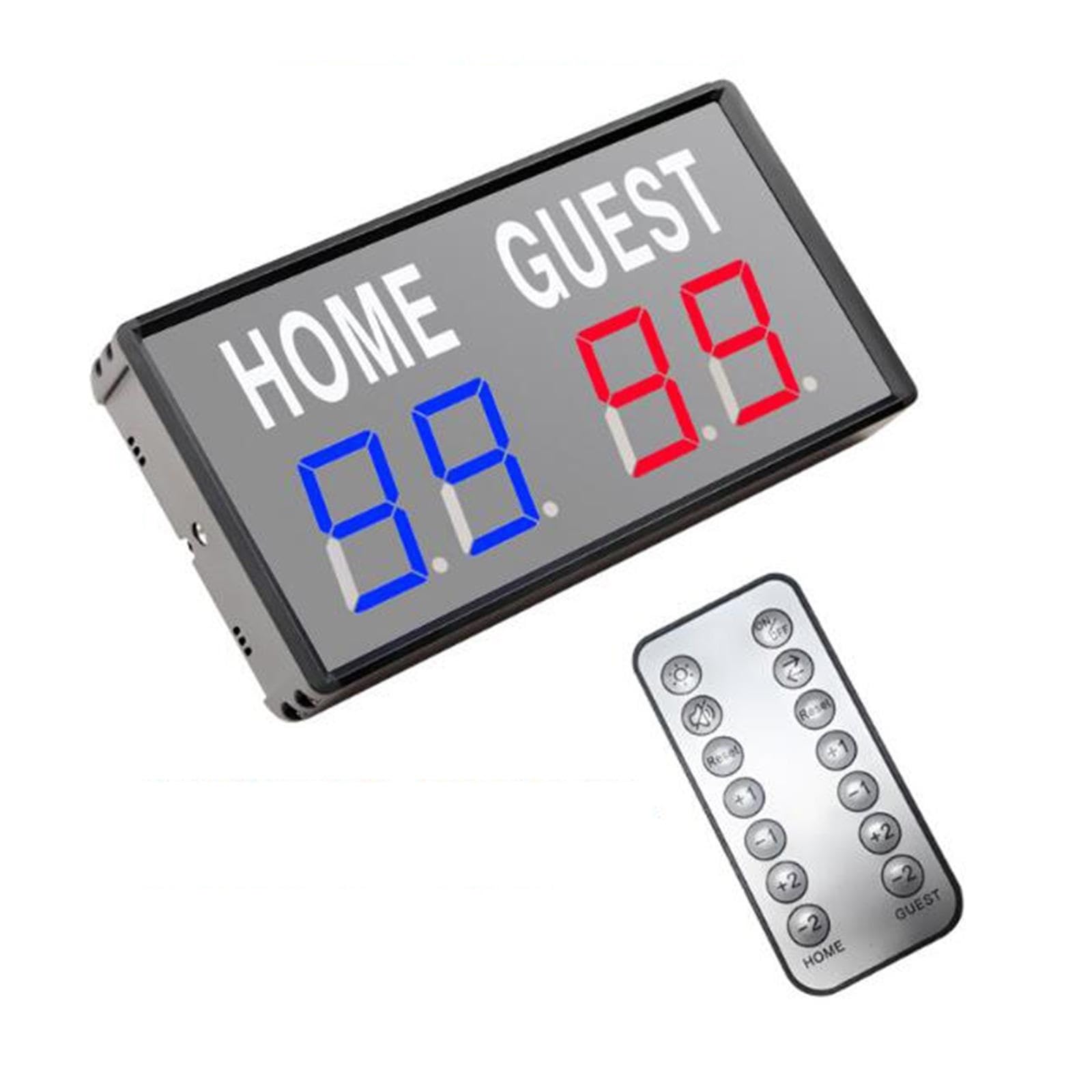 Tabellone Segnapunti Elettronico Mini di Pallacanestro Digitale for Giochi Concorrenza Sport Indoor Badminton Facile da Leggere