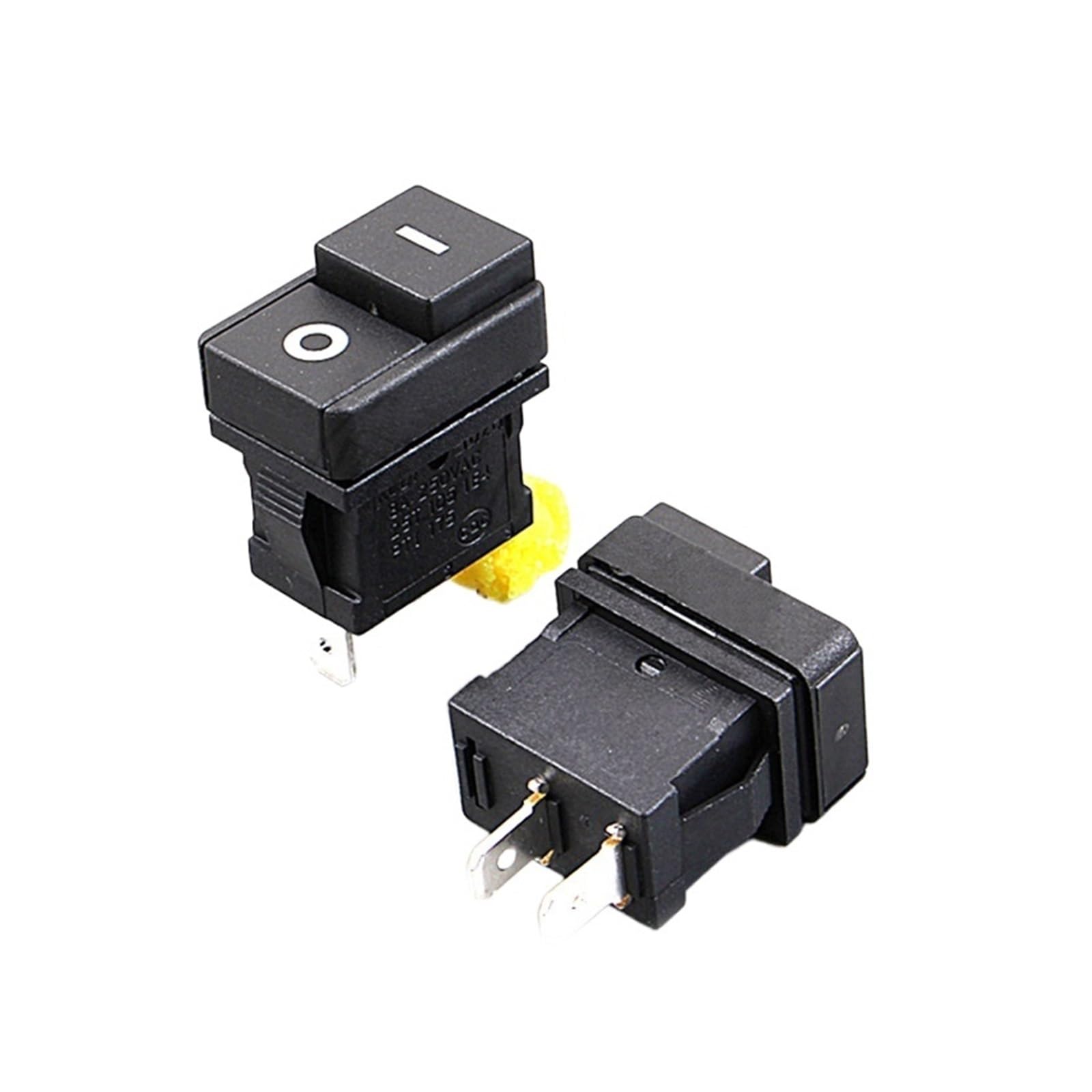 Interrupteur de rechange 8A 250V KCD1-102B contre les faux contacts