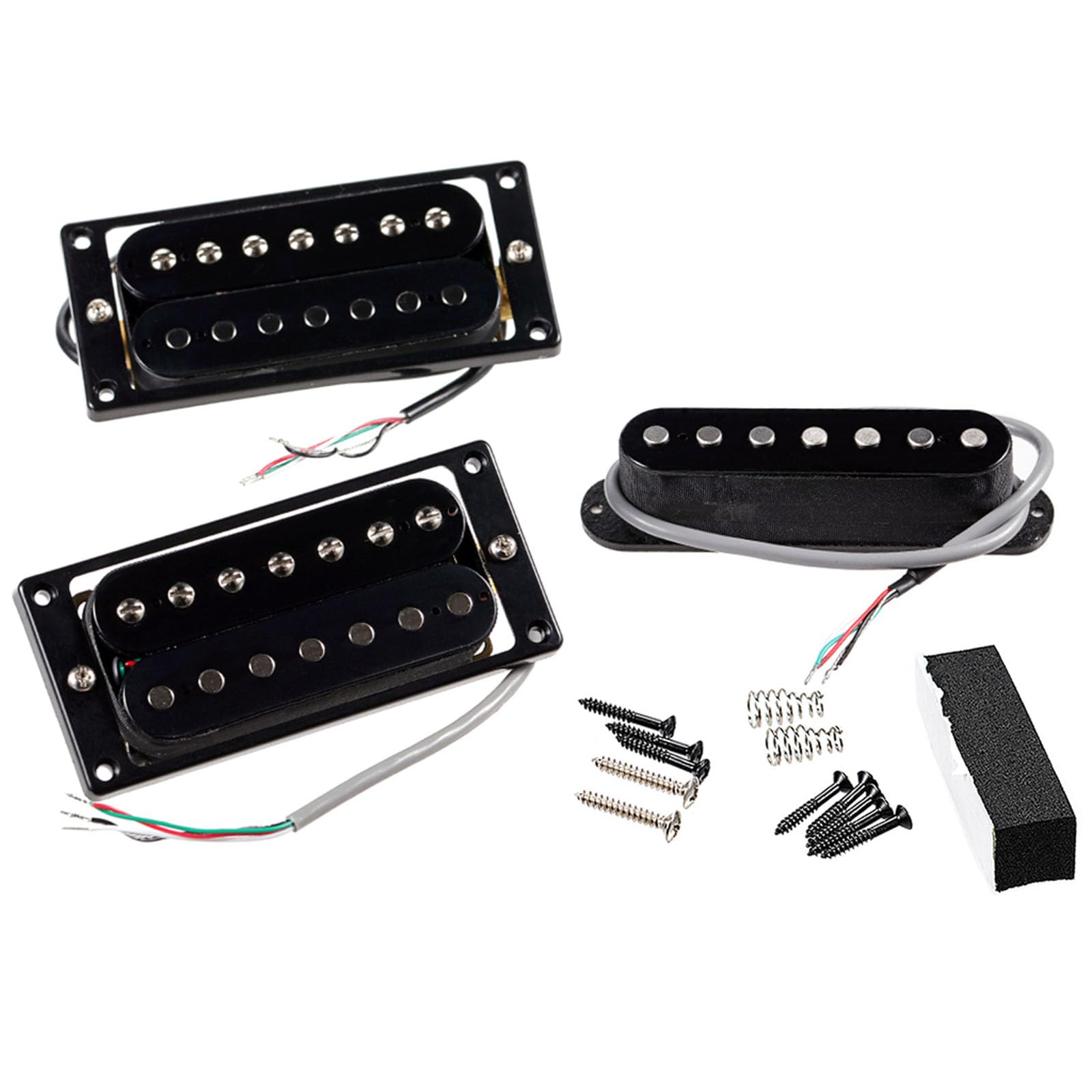 Set di pickup per chitarra a 7 corde con riduzione del rumore migliorata e compatibilità universale per musicisti professionisti